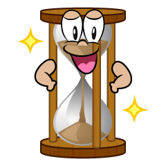 Glitter Hourglass