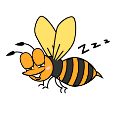 Sleeping Hornet