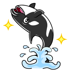 Glitter Orca