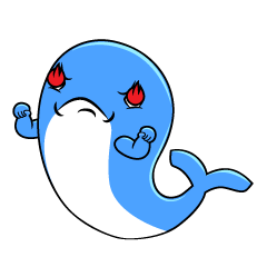 Enthusiasm Cute Whale