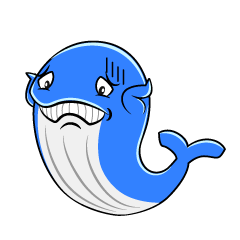 Depressed Blue Whale