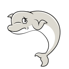 Troubled Beluga Whale