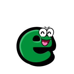 Smiling e