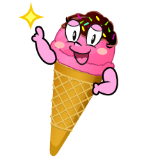 Posing Ice Cream