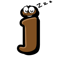 Sleeping j