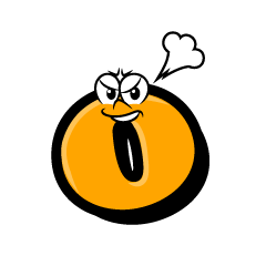 Angry o