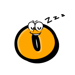 Sleeping o