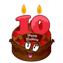 10th Birthday Cake