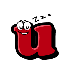 Sleeping u