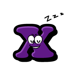 Sleeping x