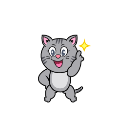 Posing Gray Tabby