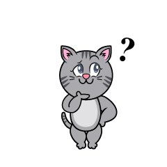 Thinking Gray Tabby