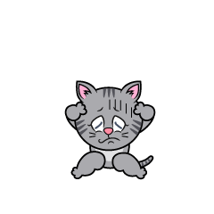 Depressed Gray Tabby
