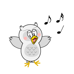 Singing White Owl