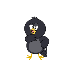 Grinning Crow