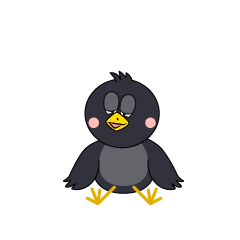 Relaxing Crow