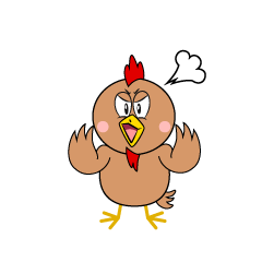 Angry Brown Chicken