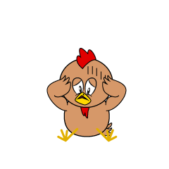 Depressed Brown Chicken
