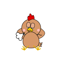 Relaxing Brown Chicken
