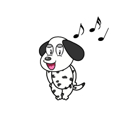 Singing Dalmatian