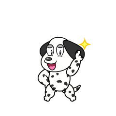 Posing Dalmatian