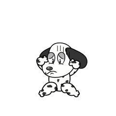 Depressed Dalmatian