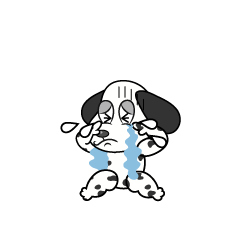 Crying Dalmatian