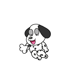 Relaxing Dalmatian