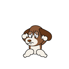 Depressed Beagle