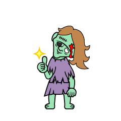 Thumbs up Zombie