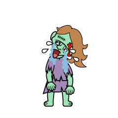 Crying Zombie