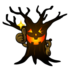 Thumbs up Spooky Tree