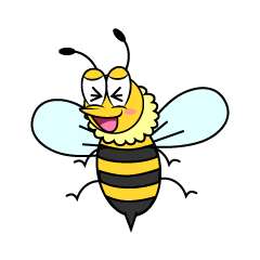 Thumbs up Honey Bee