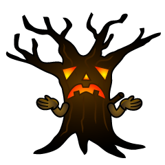 Troubled Spooky Tree