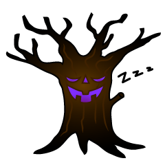 Sleeping Spooky Tree