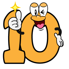 Thumbs up Number 10