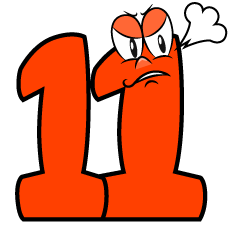 Angry Number 11