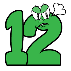 Angry Number 12