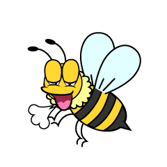 Relaxing Honey Bee
