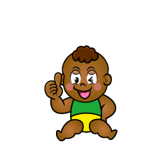 Thumbs up Little Boy