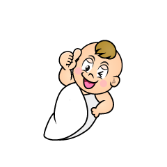 Thumbs up Newborn