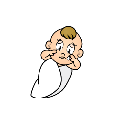Sad Newborn