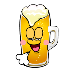 Relaxing Draft Beer