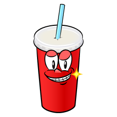 Grinning Soda Cup