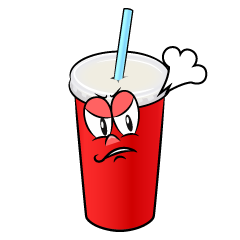 Angry Soda Cup