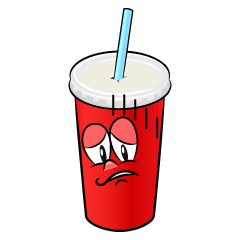 Depressed Soda Cup
