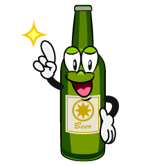 Posing Beer Bottle