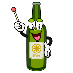 Speaking Beer Bottle