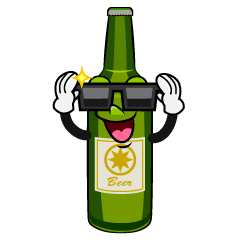 Cool Beer Bottle