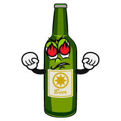 Enthusiasm Beer Bottle